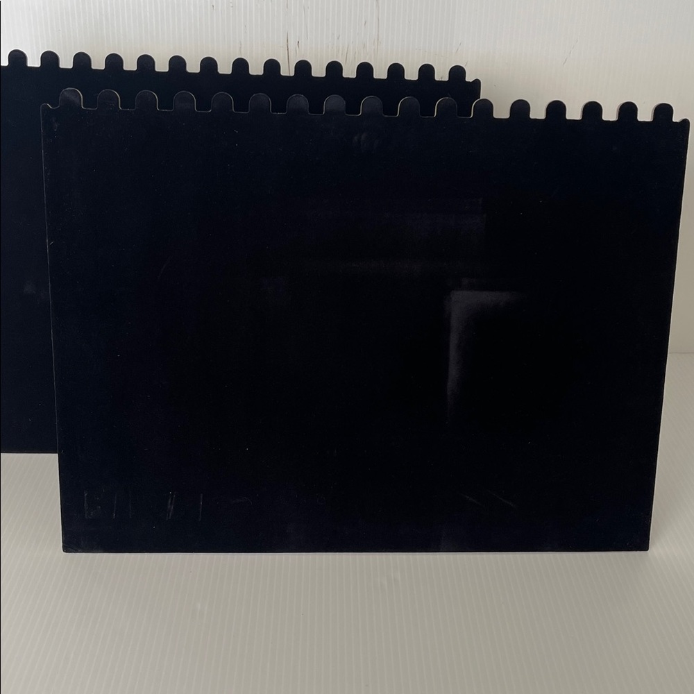 2 Pack Black Velvet Jewelry Display Stand - Picture 6 of 6